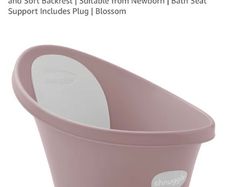 Shnuggle Newborn Baby Bath - Blossom