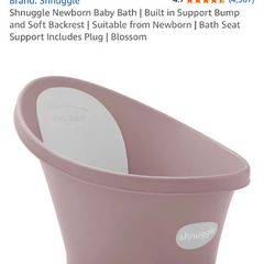 Shnuggle Newborn Baby Bath - Blossom