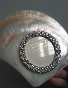 PHOTO FRAME - Seashell - Rhinestones