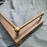 c 127 x 41 cm . very heavy solid fender. Image 3