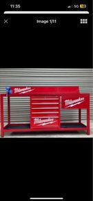 Steel work benches
