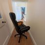 Black High-Back Adjustable Office Chair Image 2
