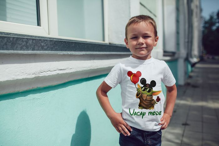 Vacay Mode Baby Yoda Disney The Mandalorian t-shirt star wars t-shirt for kids