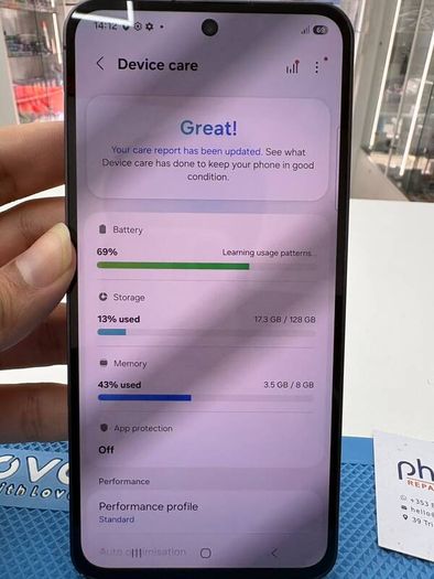 Samsung Galaxy S24 FE 128GB 8GB A+ Grade