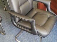 main image for ad NEW Milano 0646 Genuine Italian Leather Boardroom Chair