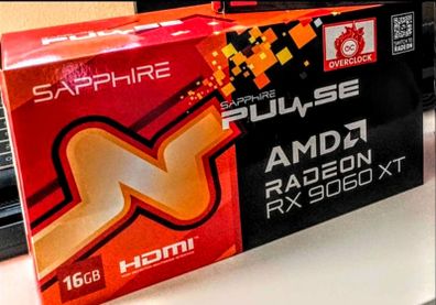 Brand New Gpu AMD Radeon RX9060XT Sapphire Pulse 16GB