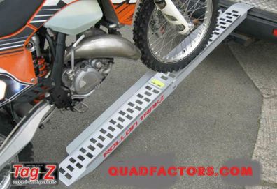 Tagz loading ramp steel (silver)