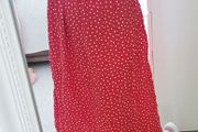 Zara Red Polka Dot Dress XS