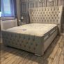 Double & King Size Bed Frame With Mattress Opt Image 5