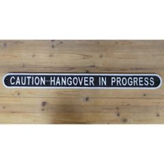 Caution Hangover in Progress  D8905