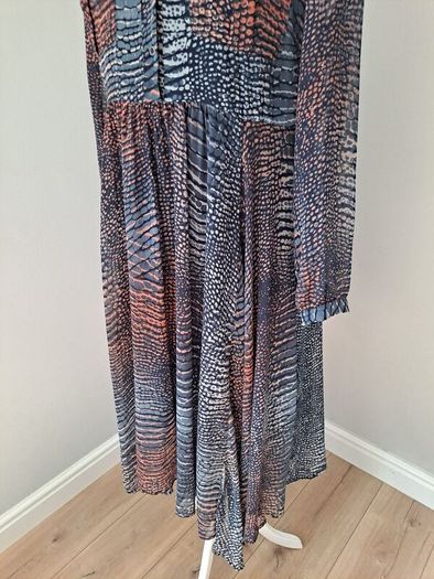Fabulous MINT VELVET patent mini classic Skirt Uk14 Black new CM007