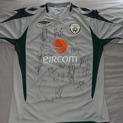 Signed Ireland jersey