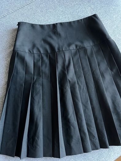 Wool Theory pleated skirt