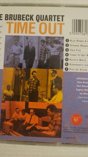 The Dave Brubeck Quartet  - Time Out. 20-Bit Remastered.