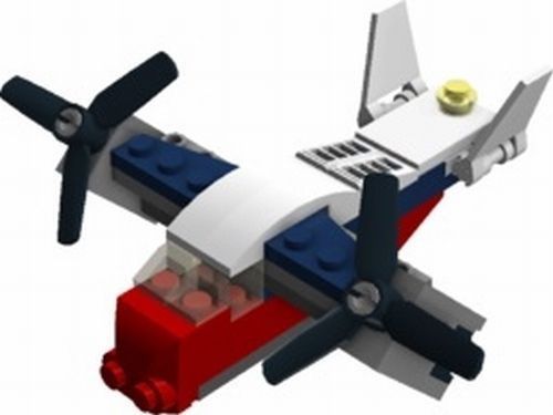 LEGO 30189 Creator Transport Plane NEW & Factory SEALED Hard To Find