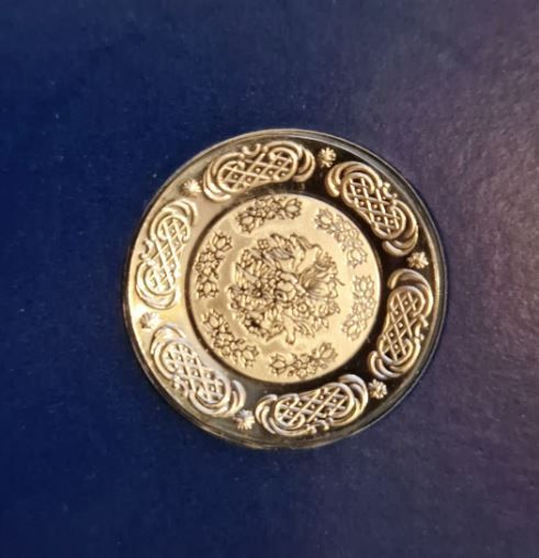 Vintage Franklin Mint Stirling Silver Miniature Plates (925)