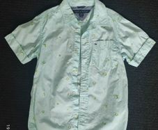 Tommy Hilfiger Boys Short Sleeve Tropical Shirt