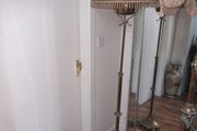 Beautiful Antique Oil Brass Standard Lamp with intricate decorative details, Converted to Electric