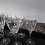 Heavy Crystal Wine Glasses Image 4