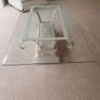 Italian Marble and Glass Coffee Table Image 4