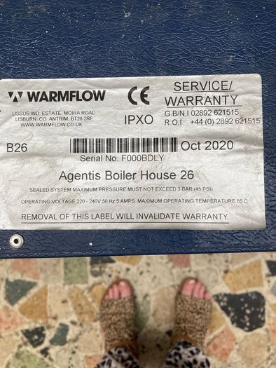 warmflow oil boiler