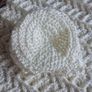 Christening blanket and bonnet Image 4