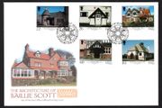 2001 Isle of Man The Architecture of Mackey Hugh Baillie Scott Commemorative Stamps First Day Cover (FDC)