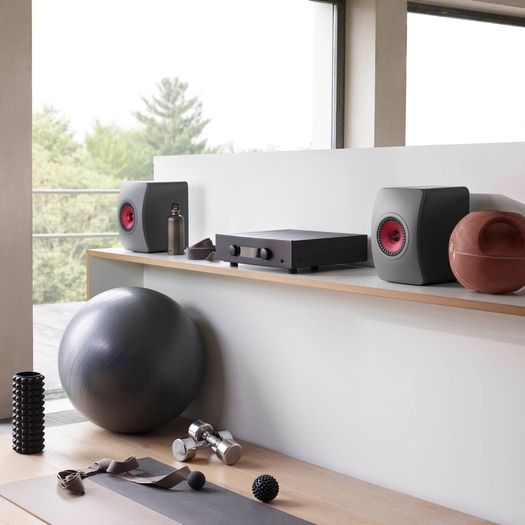KEF LS50 Meta Speakers (Titanium Grey)