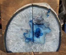 crystal book ends