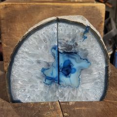 crystal book ends
