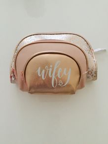 Wedding makeup bags