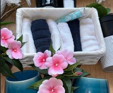 Home decor bundle - ceramic pots, candles and tray