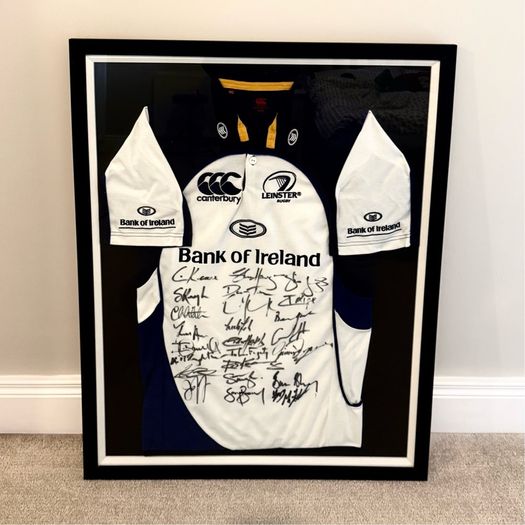 Signed Leinster Rugby Jersey from mid 2000