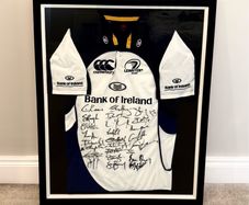 Signed Leinster Rugby Jersey from mid 2000
