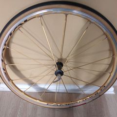 Gold Shamal Ultra Front Wheel Mint Clincher