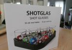 Pool Table Shot Glasses Set