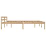 Bed Frame Solid Pine Wood 160x200 cm Image 5