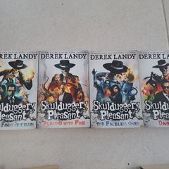 4 Skulduggery Pleasant Books