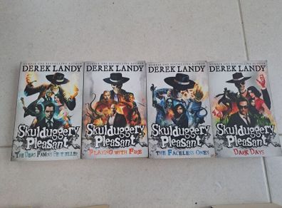 4 Skulduggery Pleasant Books