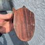 Twin pair of MidCentury Vintage Retro  solid Teak wood elephant Wall plaques Image 7