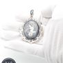 Vintage Sterling Silver Siam Niello Brooch Pendant Image 6