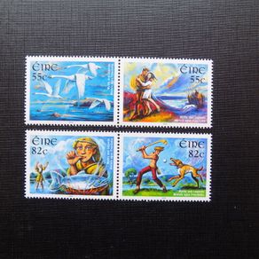 Ireland 2012.Irish Myths and Legends.Stamp set.Mint Never Hinged.MNH.