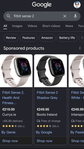 Fitbit Sense 2  Silver