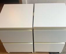 IKEA bedside lockers