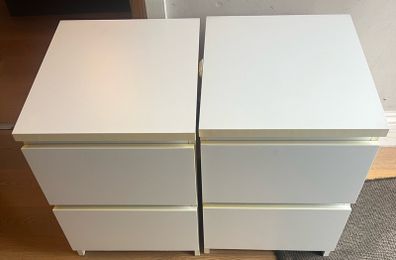 IKEA bedside lockers
