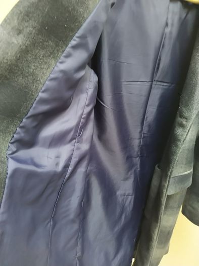 Zara Single Breasted 3/4 length 66% Wool