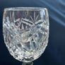 Kinsale crystal Pineapple pattern wine goblet Image 2