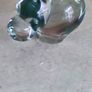 Ngwenya Glass Kingdom Swaziland Mini Hippo Figurine Paperweight Figure Image 6