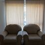 Two beige armchairs (pair) Image 2