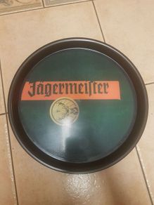 jagarmiester drinks tray, with non-slip rubber, so glasses won't slip,,new old stock,,prefect condition,,buyer collects or pays postage, thank you,